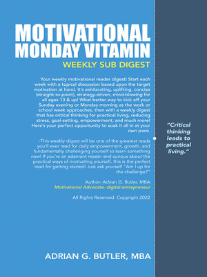 cover image of Motivational Monday Vitamin